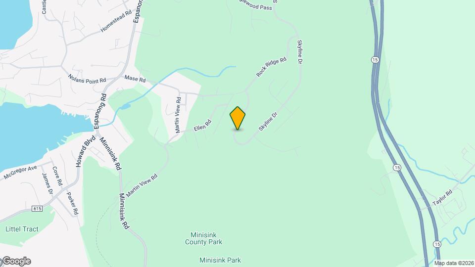 706 Skyline Dr Map and Location Details