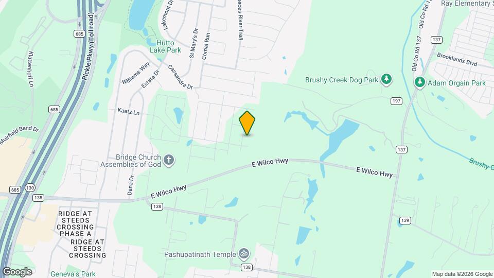 204 James River Dr Map and Location Details