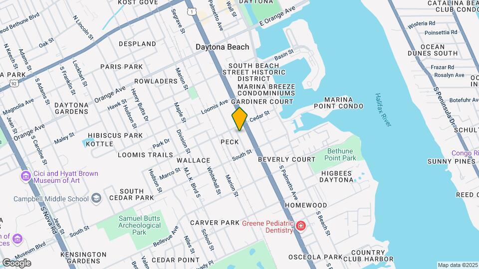 613 Seaman Pl Mapa y Detalles de la Ubicación