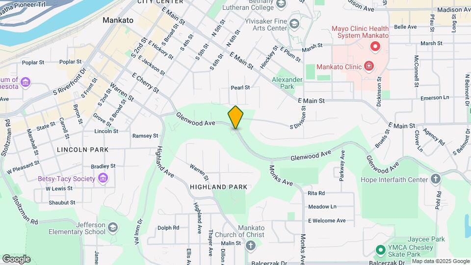 407 Glenwood Ave, Unit 1 Map and Location Details