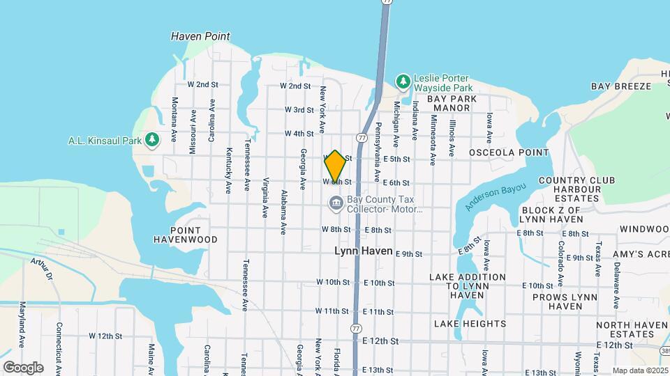 606 Florida Ave Map and Location Details