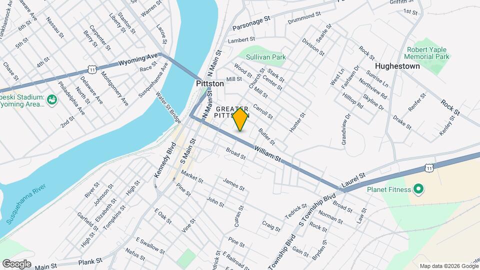 72 William St, Unit Apt B Map and Location Details