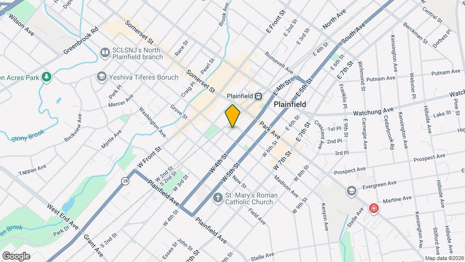 211 W 3rd St Map and Location Details