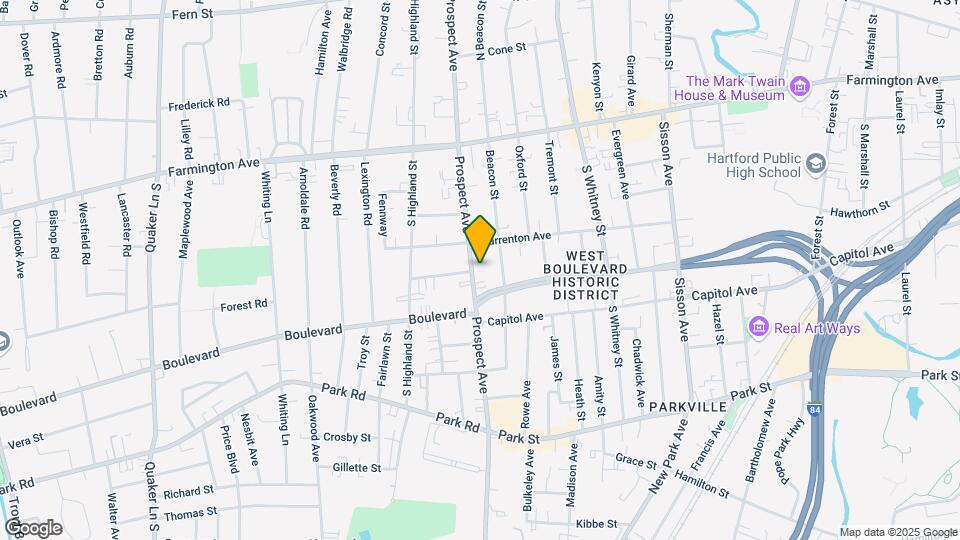 488 Prospect Ave Mapa y Detalles de la Ubicación