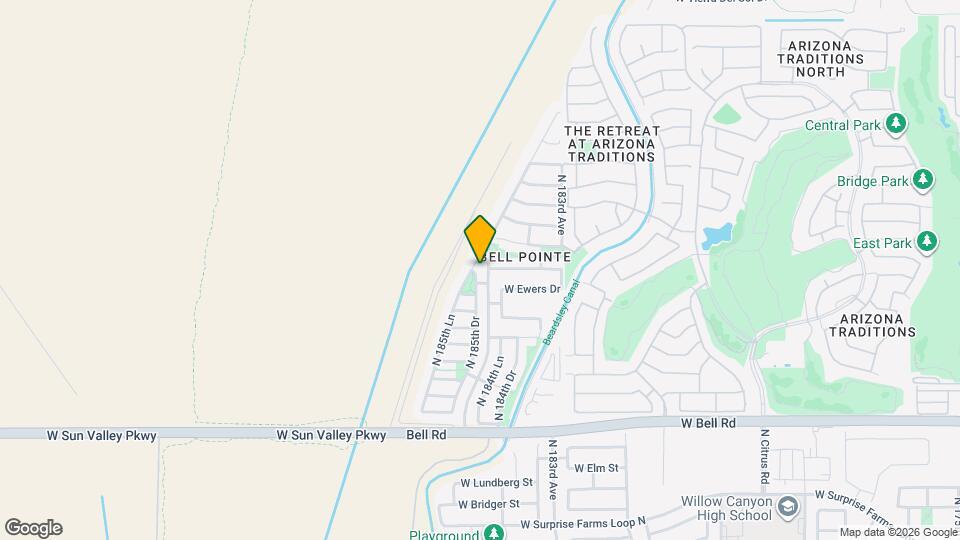 17593 N 185th Dr Map and Location Details
