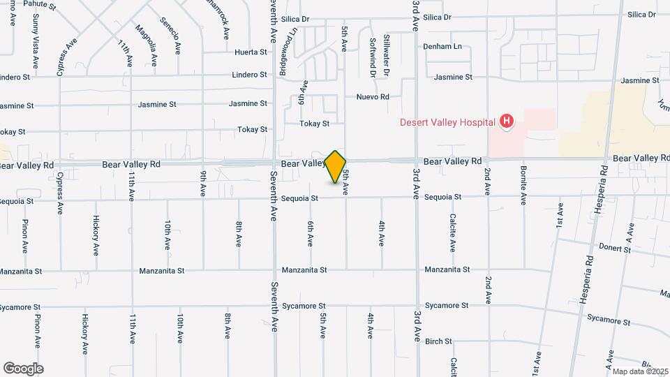 16280 Sequoia Ave Mapa y Detalles de la Ubicación
