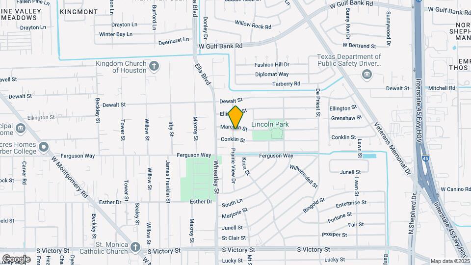 8608 Prairie View Dr Map and Location Details