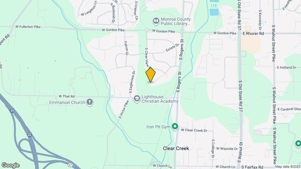 925 W Baywood Dr Map and Location Details