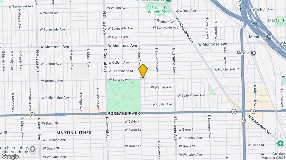 5351 W Berteau Ave, Unit 2 Mapa y Detalles de la Ubicación