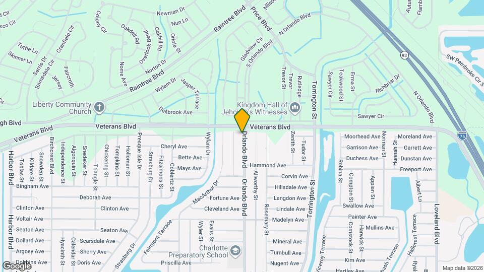 33 Orlando Blvd Map and Location Details