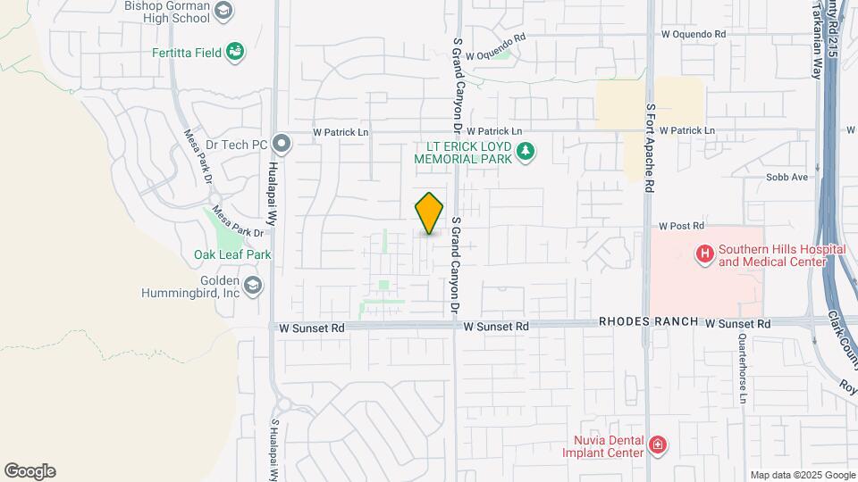 6328 Cheval Lake Way Map and Location Details