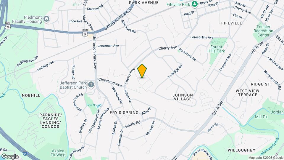 920 Rainier Rd Map and Location Details