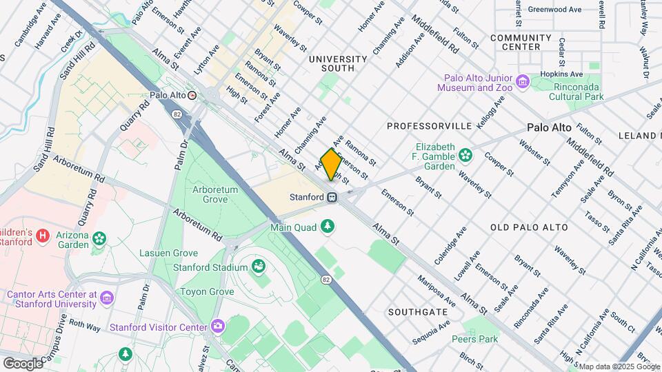 1061 Alma St Mapa y Detalles de la Ubicación