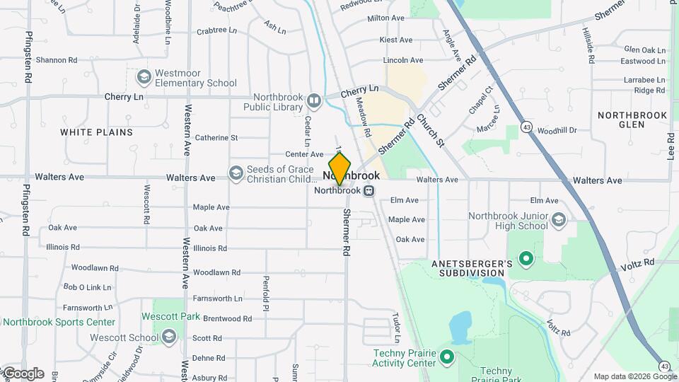 1420 Shermer Rd Mapa y Detalles de la Ubicación