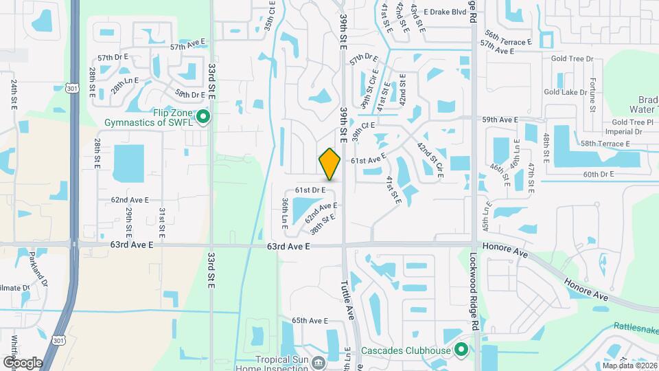 3727 61st Dr E Map and Location Details