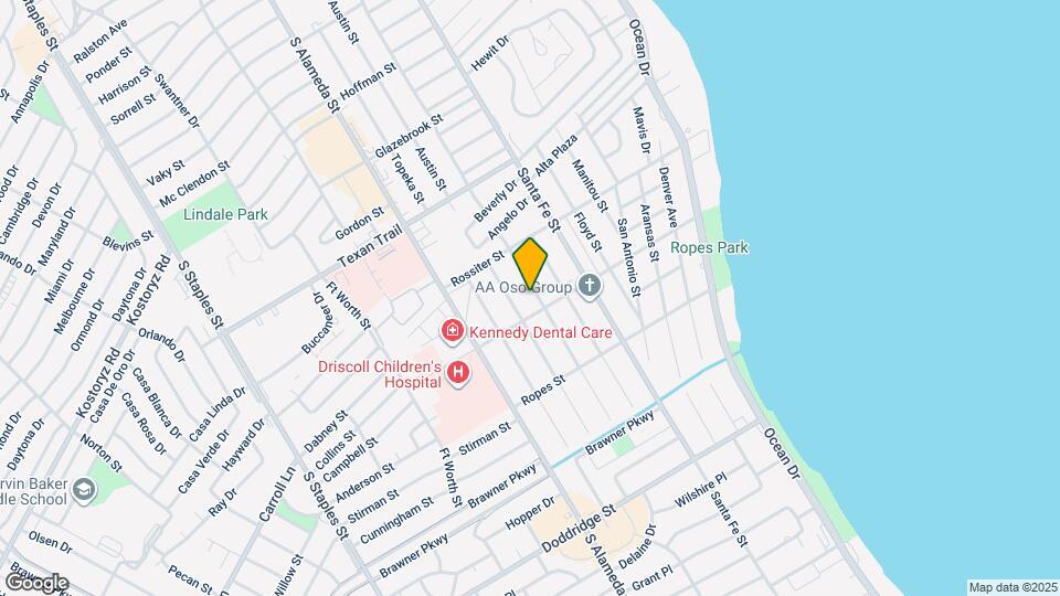 3449 Lawnview St Map and Location Details