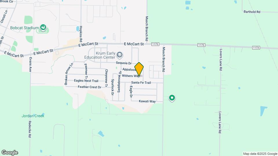 1626 Withers Way Map and Location Details