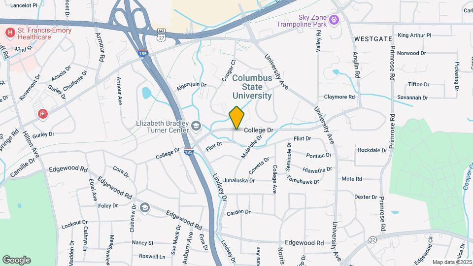 3520 Algonquin Dr Map and Location Details