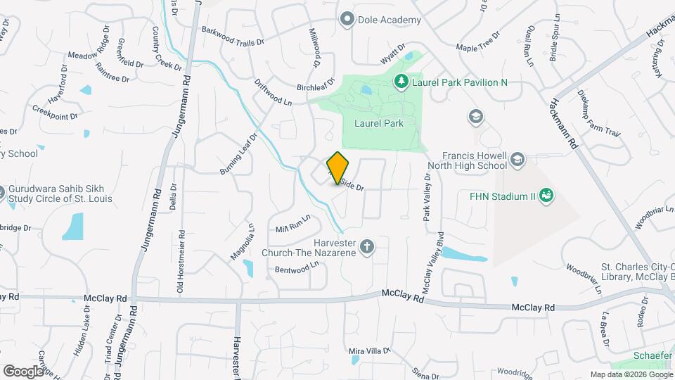 2 Mill Spring Ct Map and Location Details