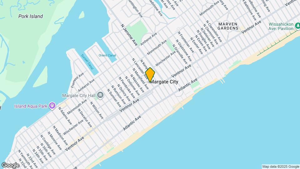6 N Lancaster Ave Map and Location Details