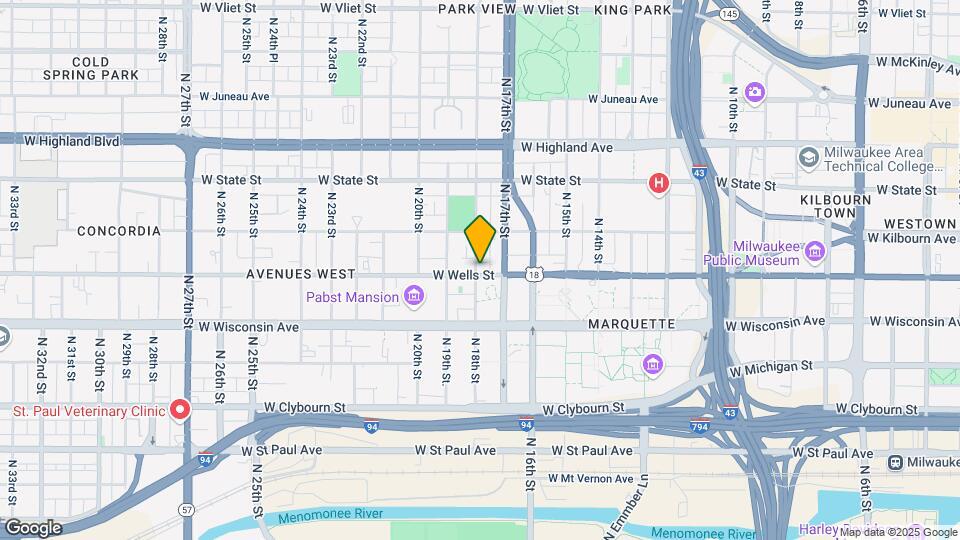 1726-1734 W Wells St Map and Location Details