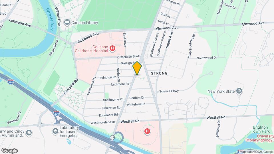 1570 Mt Hope Ave Map and Location Details