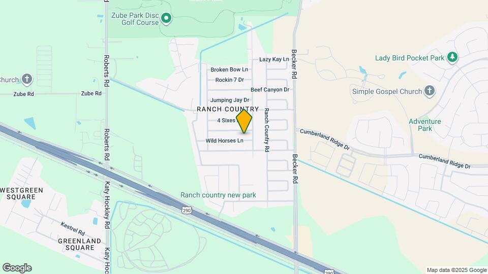 24214 Wild Horses Ln Map and Location Details