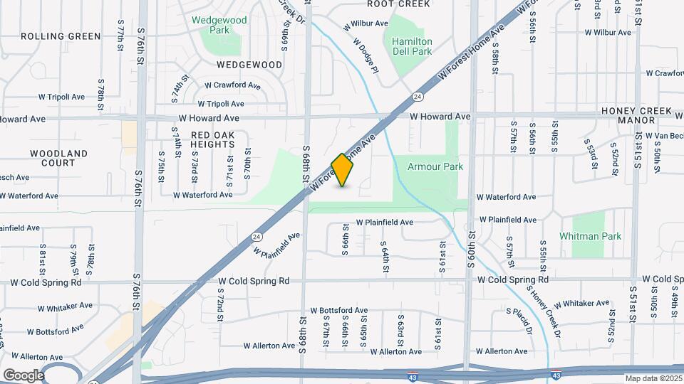 4065 S 65th St Map and Location Details