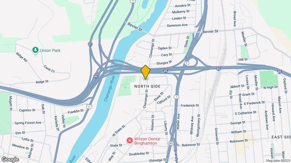 461 Chenango St Mapa y Detalles de la Ubicación