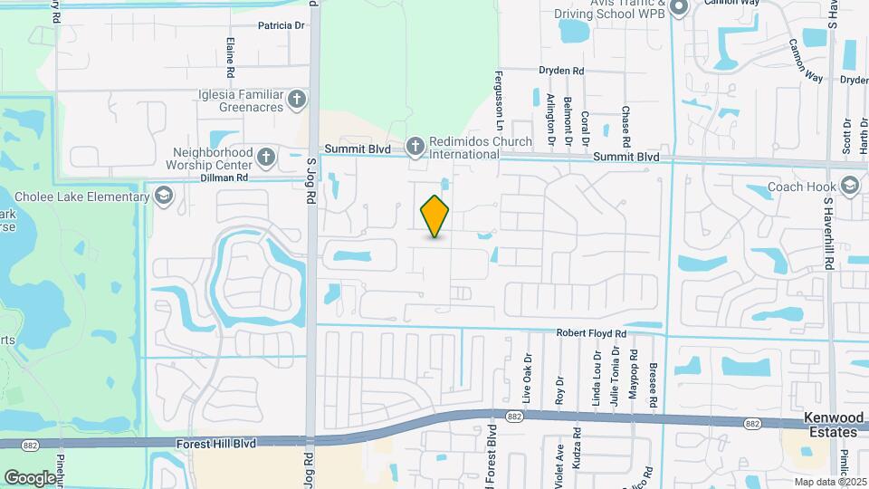 6121 Rancho Ln Map and Location Details