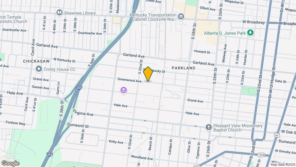 3042 Greenwood Ave Map and Location Details