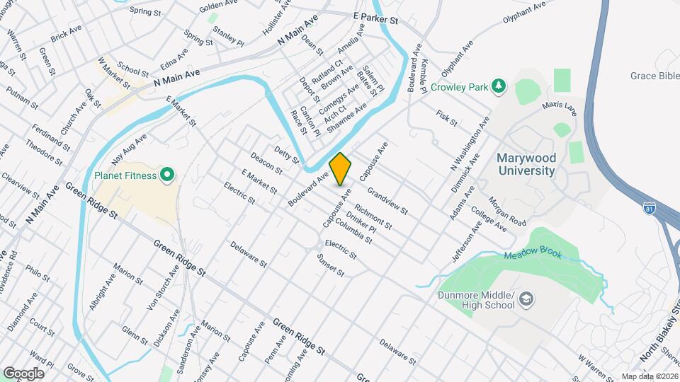 825 Richmont St Map and Location Details