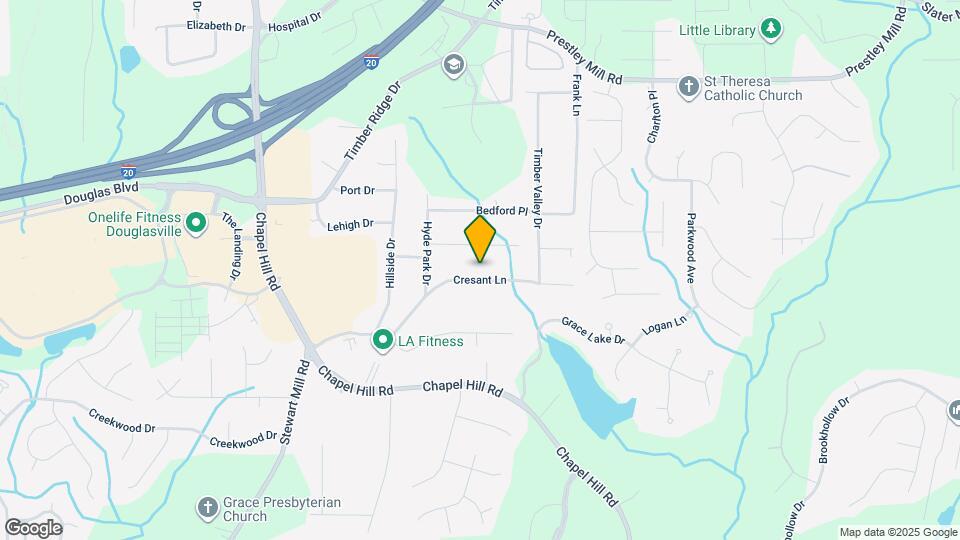 4657 Cresant Ln Map and Location Details