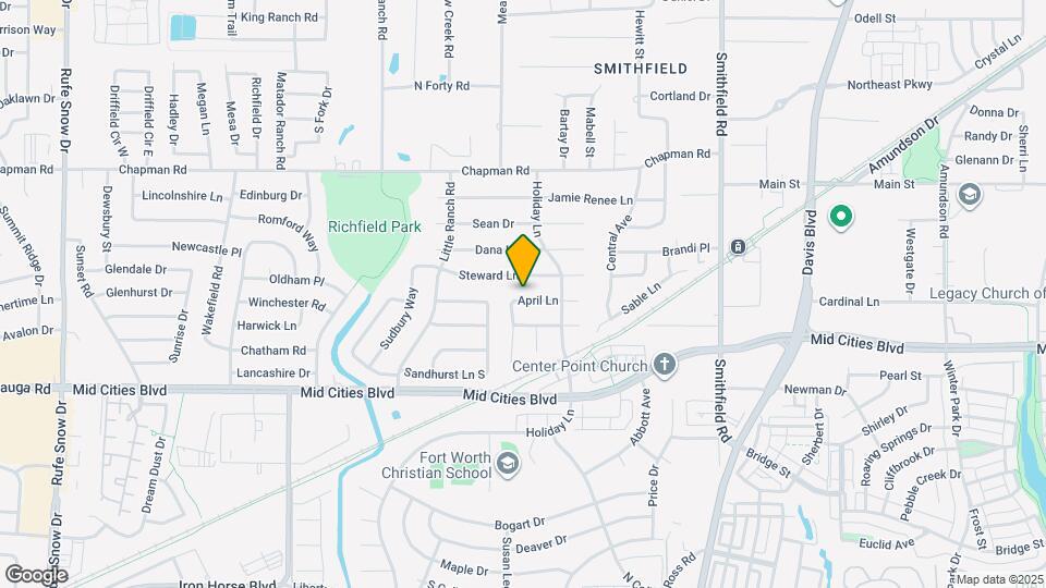 7507 April Map and Location Details