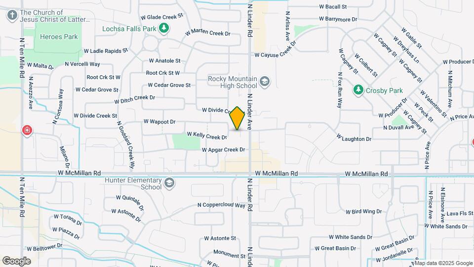 5073 N Dove Ridge Pl Map and Location Details