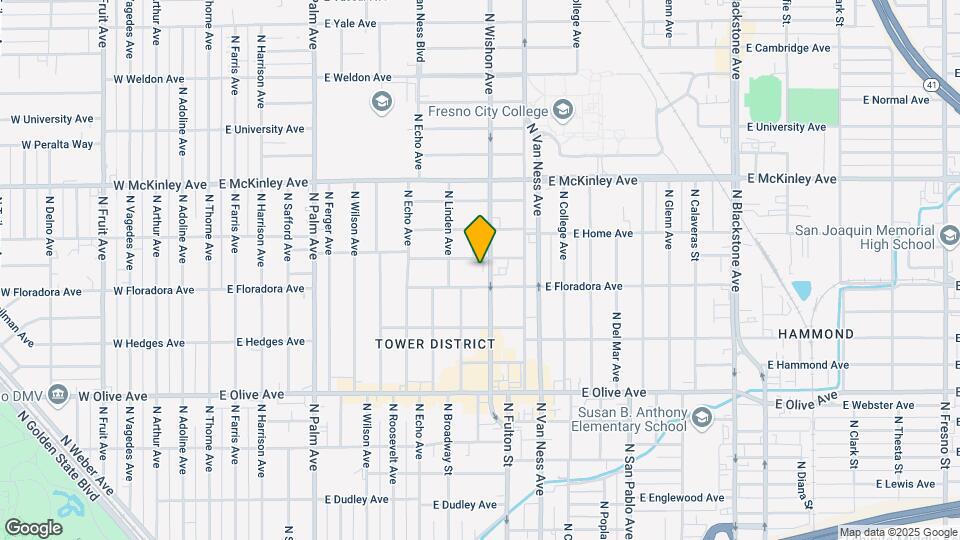 756 Pine Ave Map and Location Details