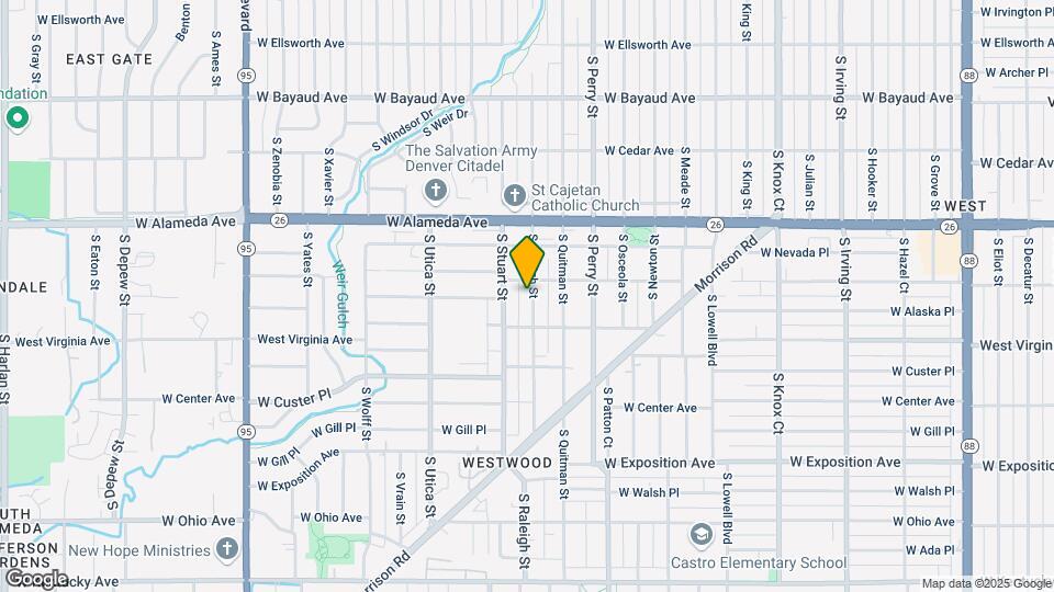 429 S Raleigh St Map and Location Details