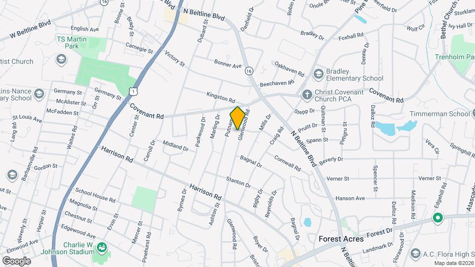 2647 Glenwood Rd Mapa y Detalles de la Ubicación