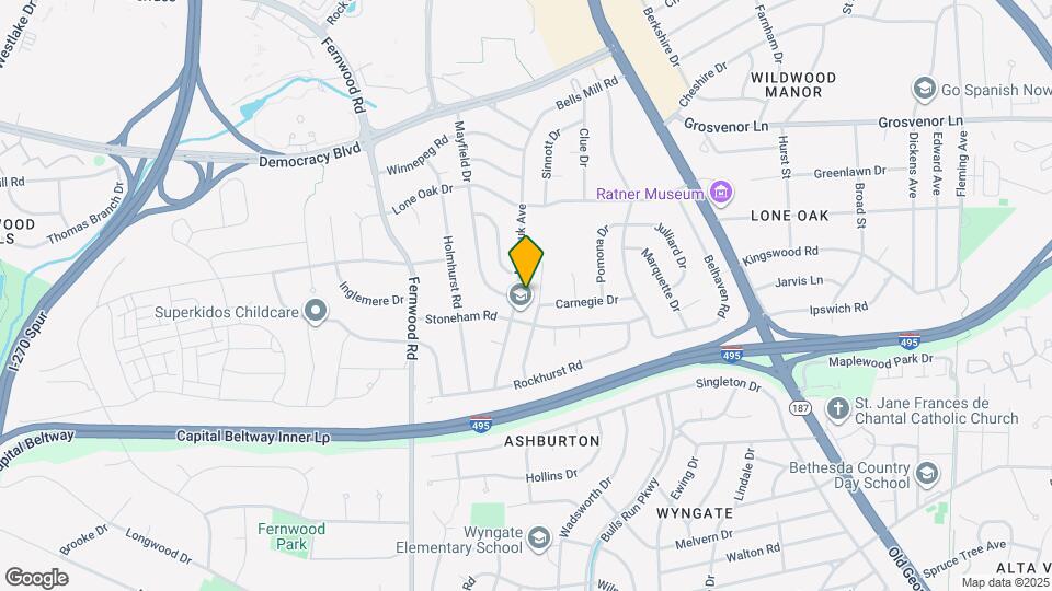 9809 Montauk Ave Map and Location Details