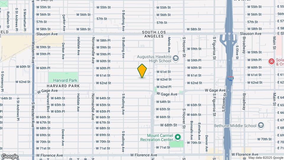 1049 W 62nd St Map and Location Details