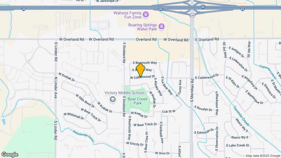 611 W Calderwood St Map and Location Details