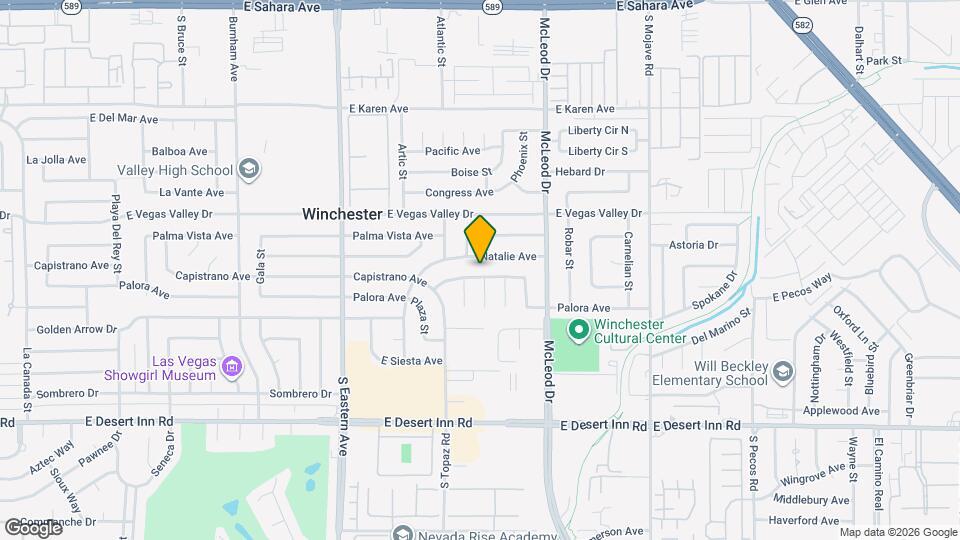 2724 Capistrano Ave Map and Location Details