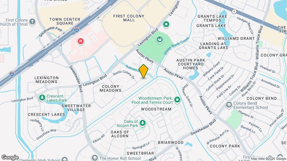 16611 Colony Terrace Dr Map and Location Details