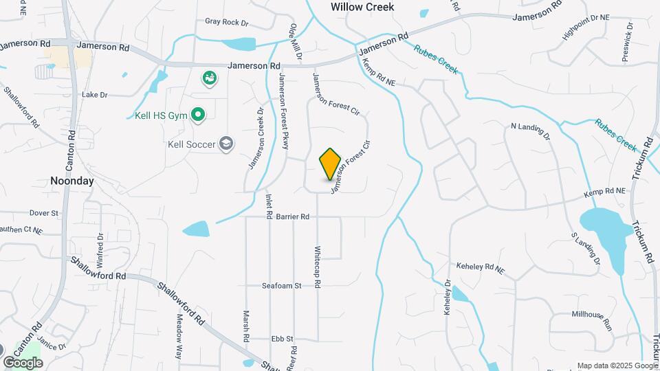 4749 Jamerson Forest Cir Mapa y Detalles de la Ubicación