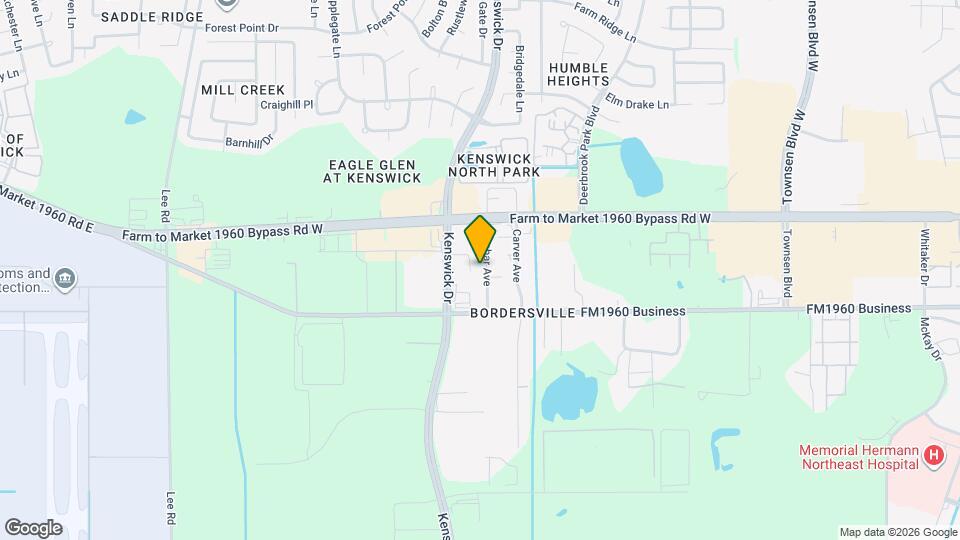 19539 Dunbar Ave Map and Location Details