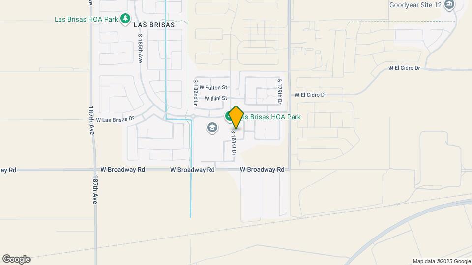 4103 S 181st Dr Map and Location Details