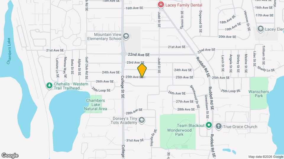 4715 25th Ave SE Mapa y Detalles de la Ubicación