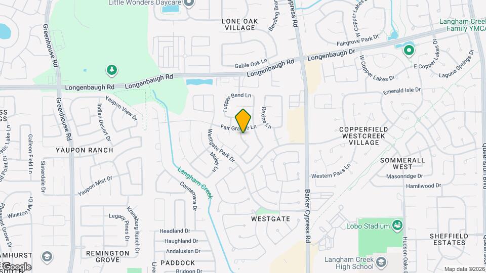 18210 Park Sage Ct Map and Location Details