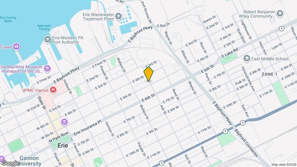 556-58 E 5th St Map and Location Details