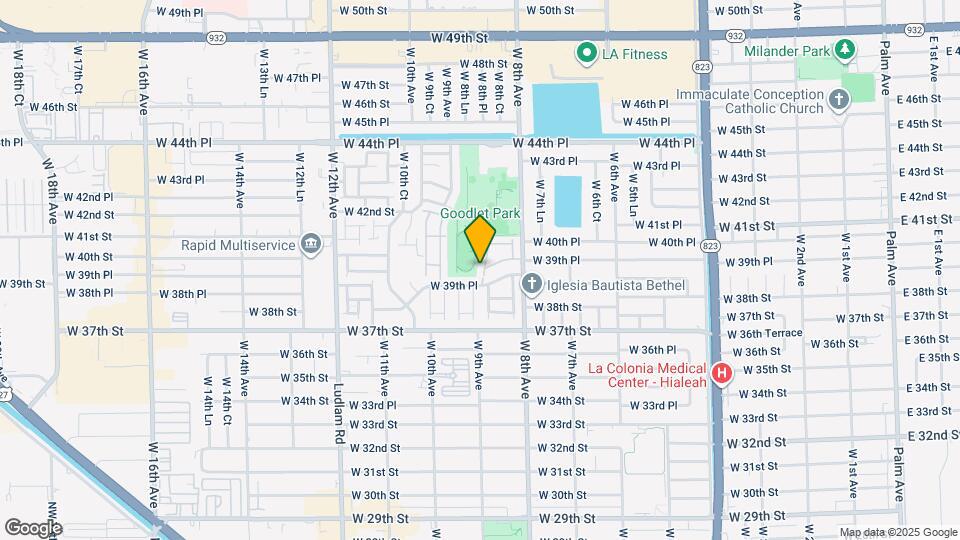 3992 W 8th Ln Map and Location Details